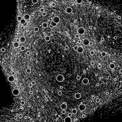 Curl Noise Bubbles